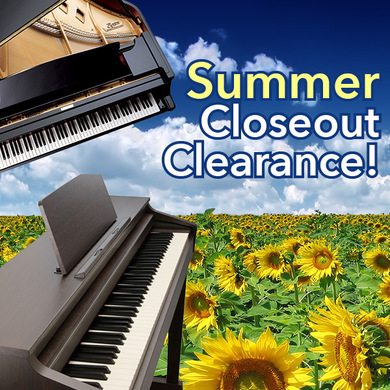 Summer Piano Clearance