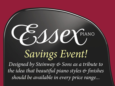 Essex Piano Savings!