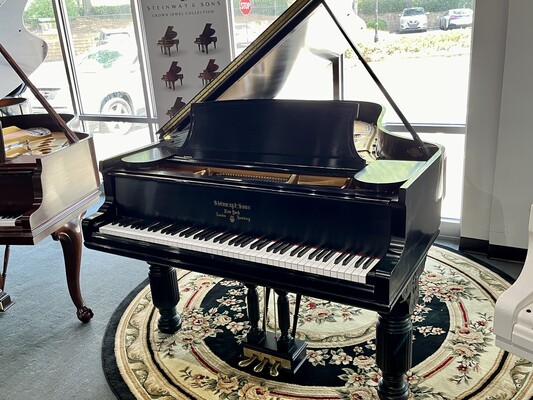 Steinway B Ebony Satin